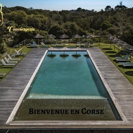 Residence Cala Sultana N62 - 4 Pers Avec Piscine Chauffee- Acces Prive A La Plage De Santa Giulia Porto-Vecchio  Eksteriør billede
