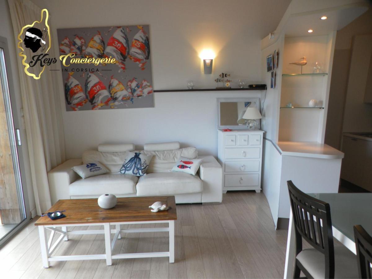 Residence Cala Sultana N62 - 4 Pers Avec Piscine Chauffee- Acces Prive A La Plage De Santa Giulia Porto-Vecchio  Eksteriør billede