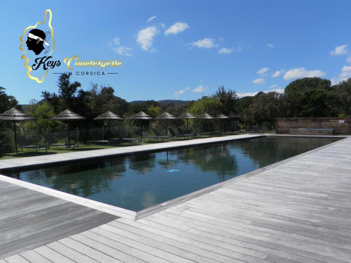 Residence Cala Sultana N62 - 4 Pers Avec Piscine Chauffee- Acces Prive A La Plage De Santa Giulia Porto-Vecchio  Eksteriør billede