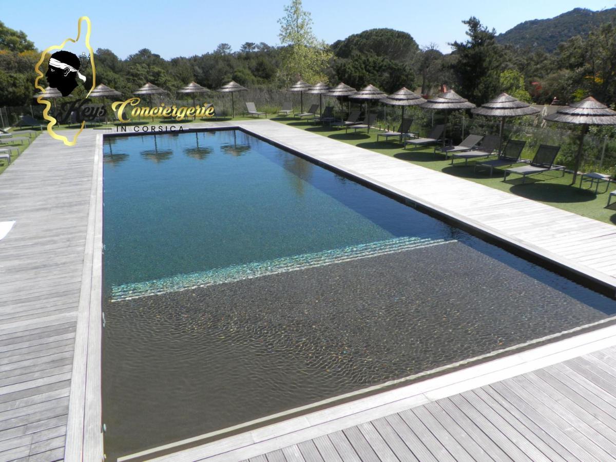 Residence Cala Sultana N62 - 4 Pers Avec Piscine Chauffee- Acces Prive A La Plage De Santa Giulia Porto-Vecchio  Eksteriør billede