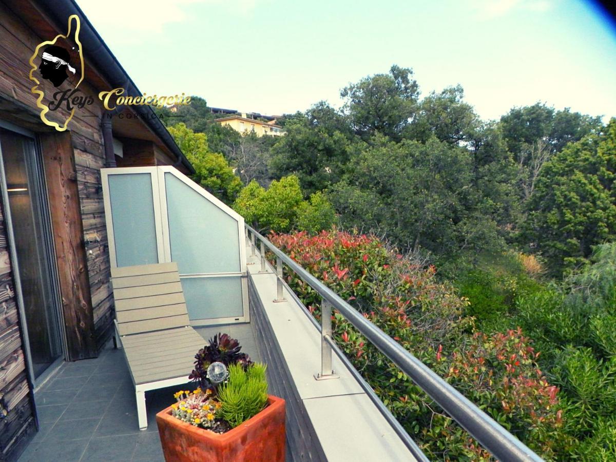 Residence Cala Sultana N62 - 4 Pers Avec Piscine Chauffee- Acces Prive A La Plage De Santa Giulia Porto-Vecchio  Eksteriør billede