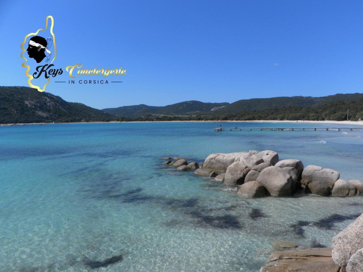 Residence Cala Sultana N62 - 4 Pers Avec Piscine Chauffee- Acces Prive A La Plage De Santa Giulia Porto-Vecchio  Eksteriør billede
