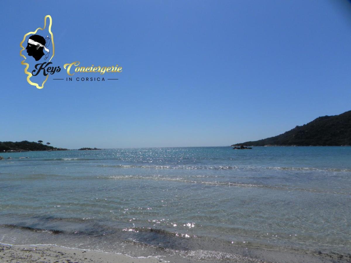 Residence Cala Sultana N62 - 4 Pers Avec Piscine Chauffee- Acces Prive A La Plage De Santa Giulia Porto-Vecchio  Eksteriør billede