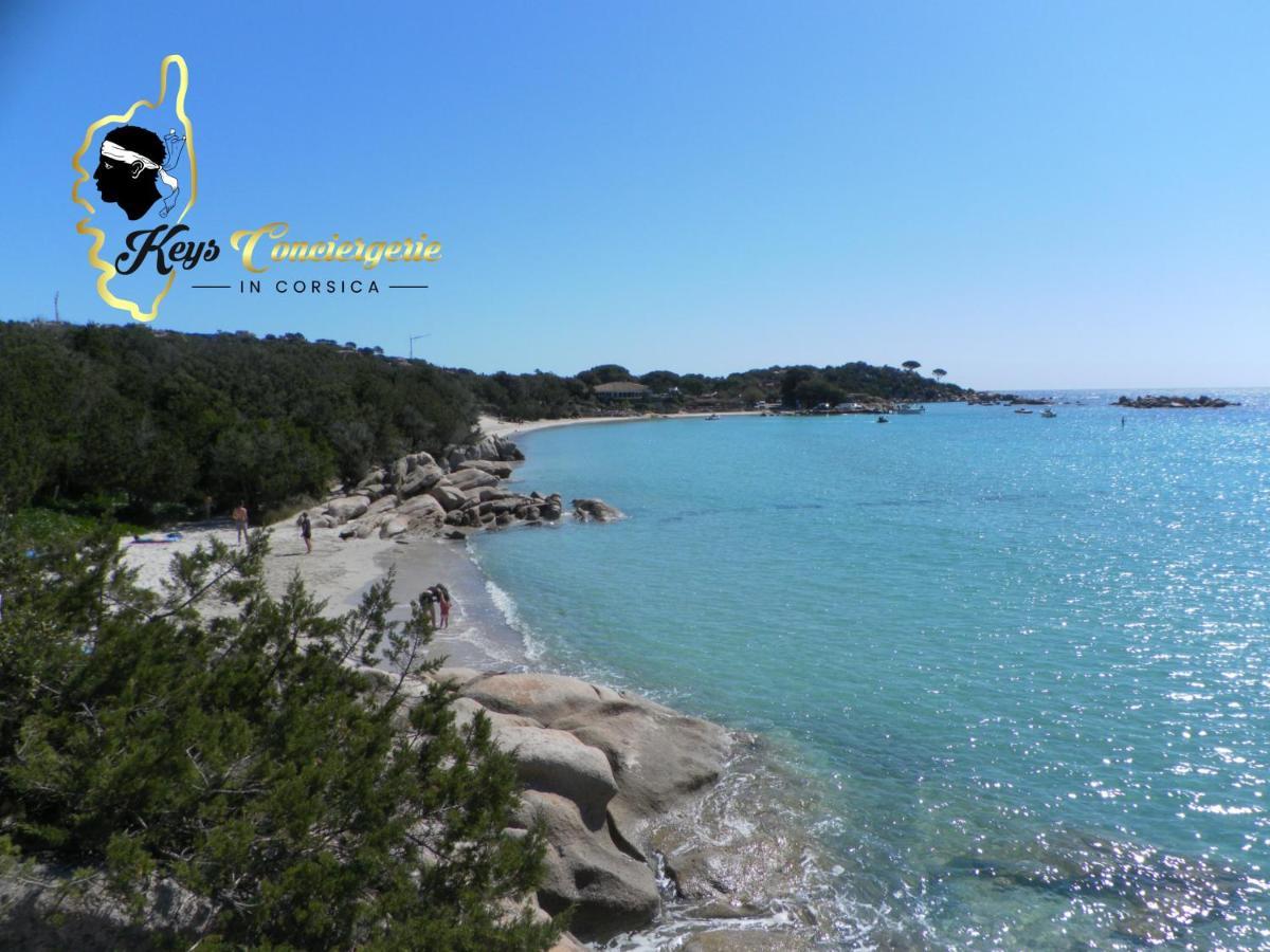 Residence Cala Sultana N62 - 4 Pers Avec Piscine Chauffee- Acces Prive A La Plage De Santa Giulia Porto-Vecchio  Eksteriør billede